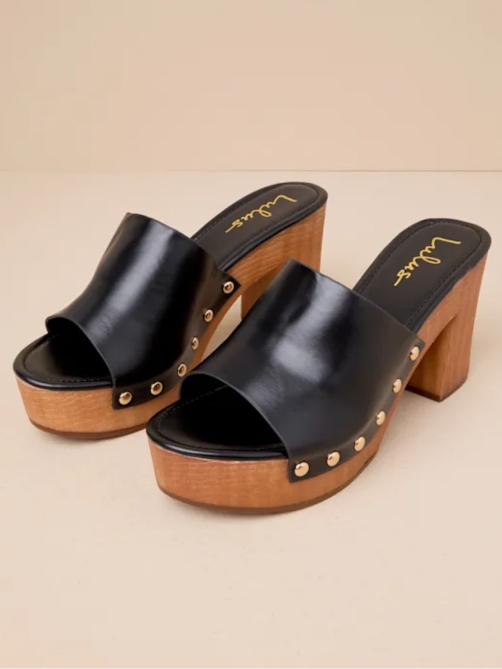 Jaylani Platform Mule Clogs